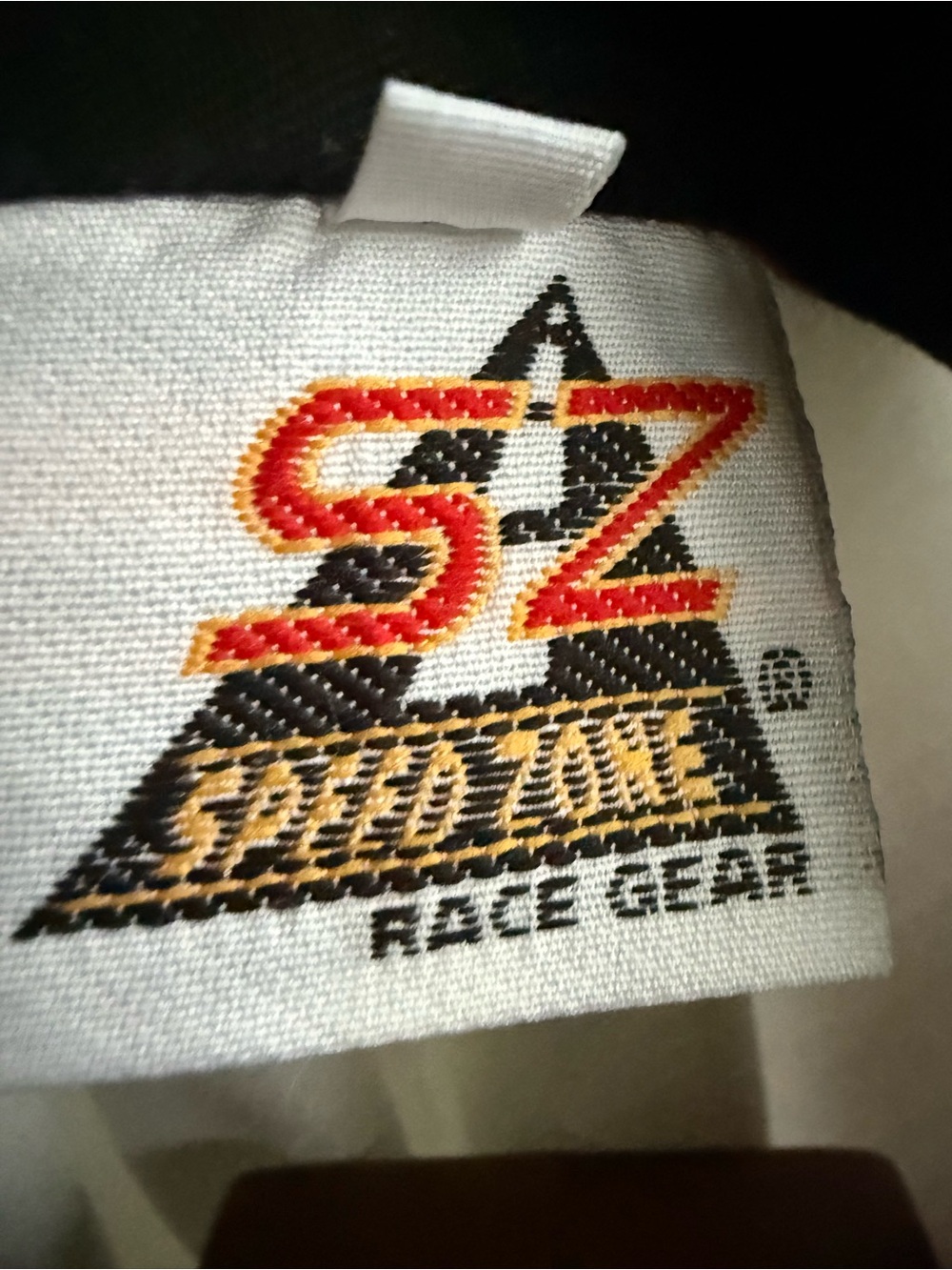 ATC Speed Zone Race Gear Red White Black Colorblock Short-Sleeve Button-Up 2XL - Picture 4 of 14